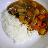 圧力鍋で大根ひき肉カレー♪